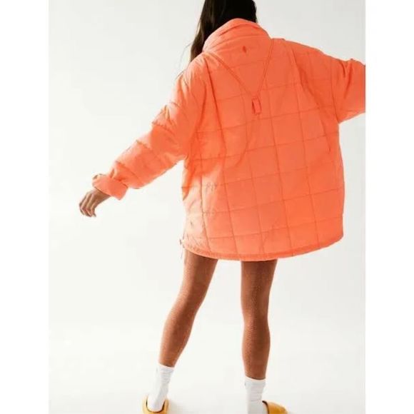 Free People Movement Riley Recycled Popover Packable Puffer Size Medium … - Picture 2 of 8
